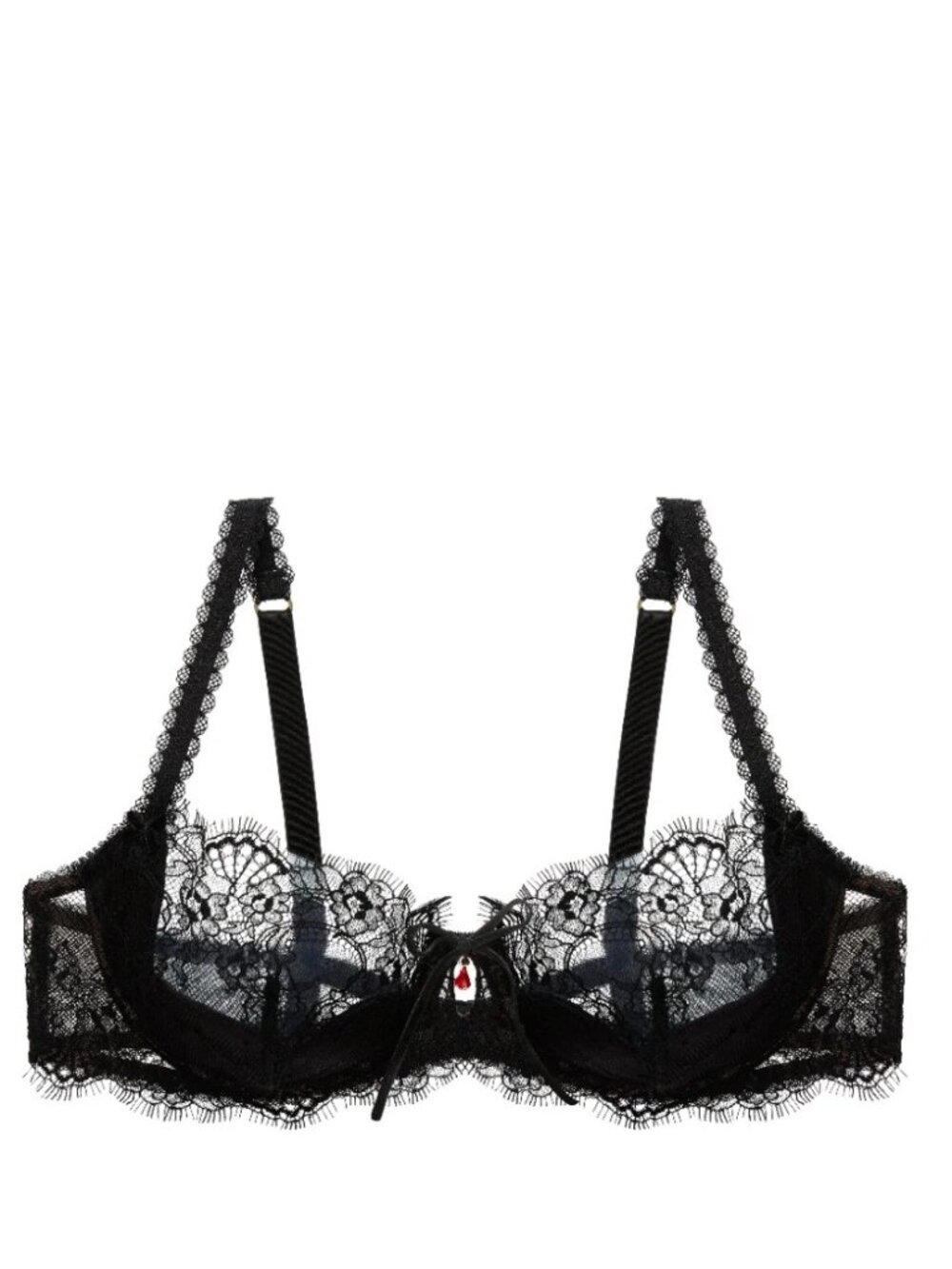 Dita Von Teese Black Zsa Zsa Bra, 34B